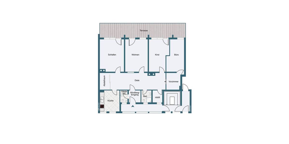 Etagenwohnung Landshut Altstadt - 4 Zimmer, 150 m&sup2;, 468.000&euro; | Angebot:25985558