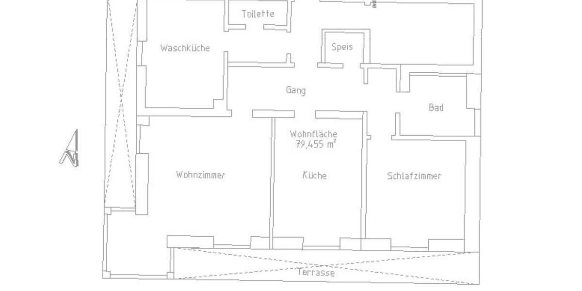 Terrassenwohnung Moosburg an der Isar - 2 Zimmer, 79 m&sup2;, 980&euro; | Angebot:25900607