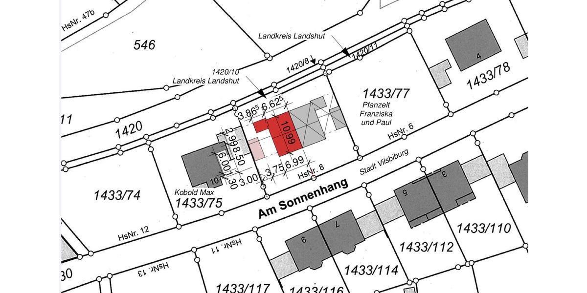 Doppelhaushälfte Vilsbiburg - 4 Zimmer, 118 m&sup2;, 1.490&euro; | Angebot:26546691