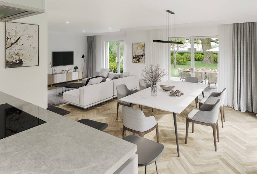 Terrassenwohnung Landshut West - 3 Zimmer, 126 m&sup2;, 858.976&euro; | Angebot:25674132