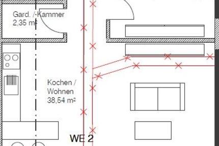 Wohnung Fraunberg - 2 Zimmer, 65 m&sup2;, 780&euro; | Angebot:26587901