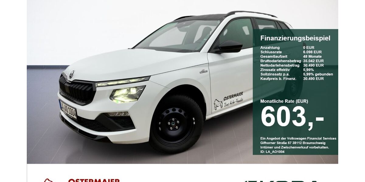 Skoda Kamiq 4.500 km 27.650 &euro; Landshut 84034