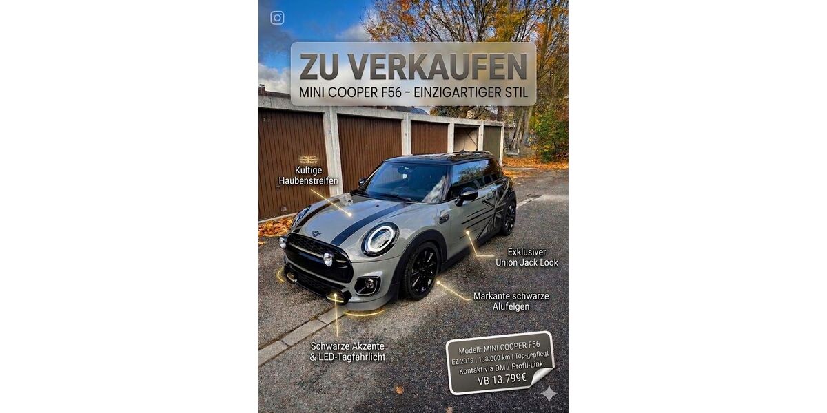 Mini Cooper 138.012 km 13.799 &euro; Dingolfing 84130
