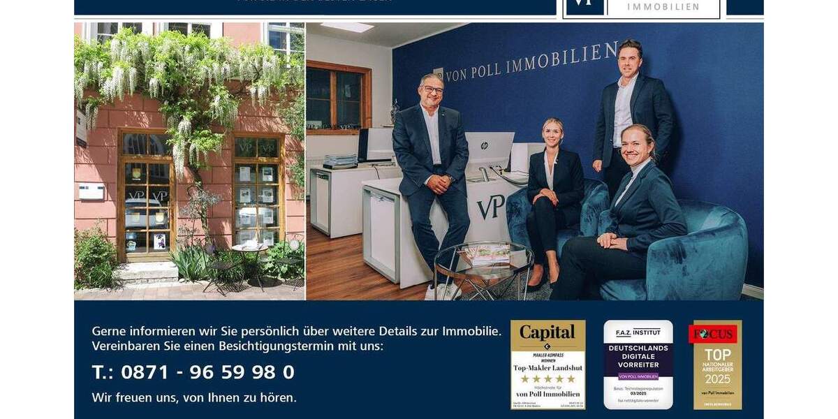 Etagenwohnung Landshut Nikola - 5 Zimmer, 124 m&sup2;, 655.000&euro; | Angebot:25740529